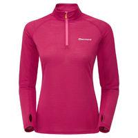 montane womens allez micro pull on ss17 long sleeve running tops