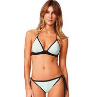 Moontide Jacquard Stripe Triangle Bikini