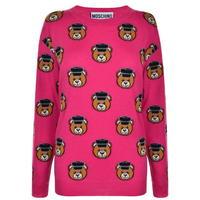 MOSCHINO All Over Bear Sweatshirt