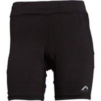 More Mile Womens Running Tight Shorts Black