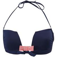 Morgan Navy Bandeau swimsuit Top Syracuse women\'s Mix & match swimwear in blue