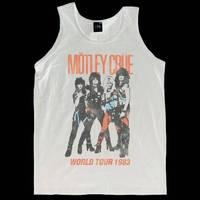 Motley Crue World Tour Ladies Natural Vest T Shirt: X Large