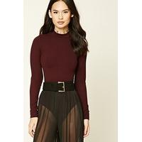 Mock Neck Bodysuit