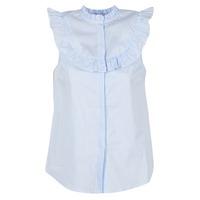 moony mood gora womens blouse in blue