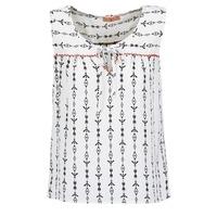 moony mood elana womens blouse in white