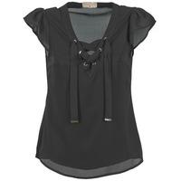 moony mood fadou womens blouse in black