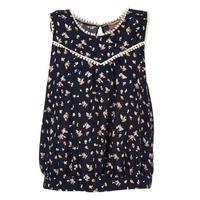 moony mood goma womens blouse in blue