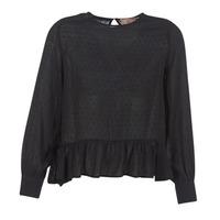 moony mood harmo womens blouse in black