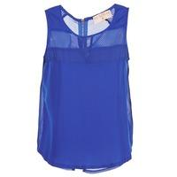 moony mood gualt womens blouse in blue