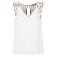 moony mood guirly womens blouse in white