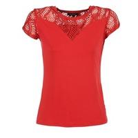 morgan dflo womens t shirt in red