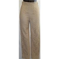 Moschino - Size: S - Beige - Trousers