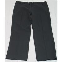 Moschino, size 16 black trousers