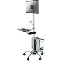 Monitor trolley 25, 4 cm (10\") - 68, 6 cm (27\") Swivelling/tiltable NewStar Products FPMA-MOBILE1800