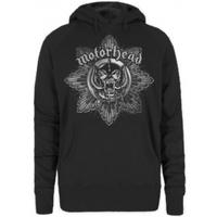 Motorhead Pig Badge Ladies Hoodie: Small