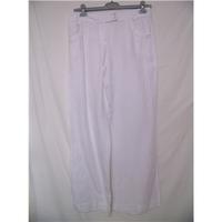 Monsoon - Size: 12 - White - Trousers