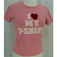 Morgan - Size S - Pink - T-Shirt