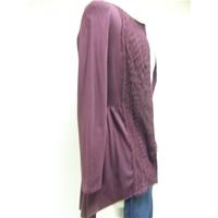 Monsoon Plum Long Cardigan Monsoon - Purple - Cardigan