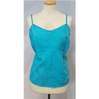 monsoon size 16 blue vest top