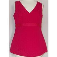 Monsoon, Size 12, Red Sleeveless Top