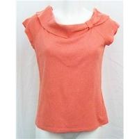 monsoon orange top size 14