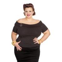 monica plus top size size 22