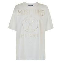 MOSCHINO Cut Out Question Mark T Shirt