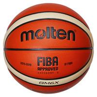Molten GMX Parallel Pebble FIBA Approved Leather Basketball - Ball Size 6