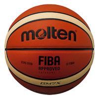 Molten GMX Parallel Pebble FIBA Approved Leather Basketball - Ball Size 7