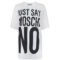 MOSCHINO Say No T Shirt