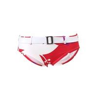 Morgan Red Shorty swimsuit bottom Amalfi