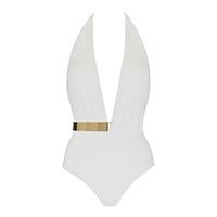 Moeva 1 Piece White Swimsuit Bridget