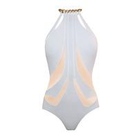 Moeva 1 Piece White Swimsuit Charlize