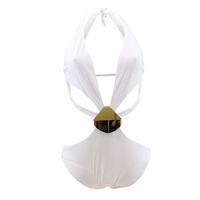 Moeva White Trikini Swimsuit Linda