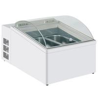 mondial elite counter top scoop ice cream display ice 2v