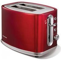 Morphy Richards 220004 Elipta Steel 2 Slice Toaster in Red
