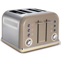 morphy richards accents traditional toaster 4 slice barley