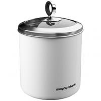 Morphy Richards Accents Large Kitchen Canister, 1.7L, White
