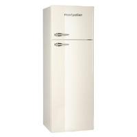 Montpellier MAB345C Retro Style Top Mount Fridge Freezer in Cream 1 68