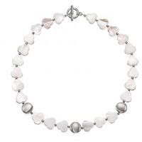 Mother­of­pearl Trefoil Necklace