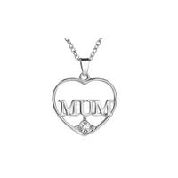 Mother\'s Day \'Mum\' Heart Necklace