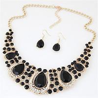 MOGE Ms. European And American Fashion Jewelry Sets / Necklace / Earrings