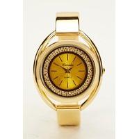 Move Stone Face Bangle Watch