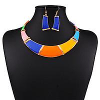 moge ms european and american fashion jewelry sets necklace earrings