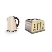 Morphy Richards Accents Jug Kettle & 4 Slice Toaster Set Special Edition - Sand