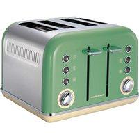 Morphy Richards Accents 4 Slice Toaster - Sage Green