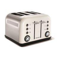 Morphy Richards Accents 4 Slice Toaster - White