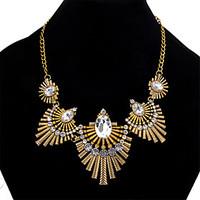 MOGE New Fashion European And American Big Vintage Women Necklace