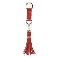 Moda in Pelle Rosekeyring Red Ladies Belts