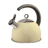 morphy richards accents whistling kettle 25l cream